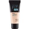 Maybelline Fondotinta Coprente Opacizzante Fit Me Matte & Poreless Fit me matte & porele.102