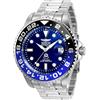 Invicta Grand Diver - Orologio da Uomo in Acciaio Inossidabile con Movimento Automatico, Argento/Blu - 47 mm