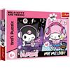 Trefl - Kuromi, Regole di Kuromi - Puzzle da 160 pezzi - Puzzle colorato con personaggi dei cartoni animati, intrattenimento creativo, divertimento per bambini dai 6 anni in su