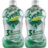 FEI FAN Detersivo Piatti a Mano Concentrato al Limone, Eccezionale Anche Sull'Unto Più Ostinato con Potere Sgrassante 3 Volte Più Potente Rispetto alla Versione Classica, Formato 500ml (2 Flaconi)
