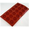 Paderno 47742-05 Flexipad Mini Savarin, 18 Impronte in Silicone Antiaderente, Dolce Stampo Diametro 40 cm