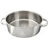 Paderno 11009-32 Casseruola Bassa, Due Maniglie, in Acciaio Inox, 32 cm