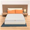 miasuite i sogni italiani Materasso Memory Matrimoniale 165x190, Alto 16 cm - 100% Made in Italy - Anallergico, Antibatterico, Antiacaro - Ortopedico, Dispositivo Medico | Primavera H16