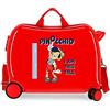 Disney Pinocchio valigia infantile rosso 50 x 39 x 20 cm rigida ABS chiusura a combinazione laterale 34 L 1,8 kg 4 ruote