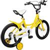 chennnls Freestyle - Bicicletta sportiva da bambino, 16 pollici, per bambini, 5-8 anni (giallo)