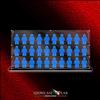 SHOWCASE LAB Teca in plexiglass acrilico-Showcase-Teca per Minifigure Lego® -Per N.30 Minifig