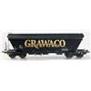 NME 513601 - Carro tramoggia cereali Uagpps 80mc, GRAWACO livrea nera