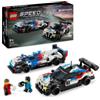 LEGO SPEED CHAMPIONS/Lego Lego speed champions 76922 auto da corsa bmw m4 gt3 e bmw m hybrid v8, 2 modellini di macchine giocattolo per bambini 9+ anni