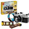 LEGO CREATOR/Lego LEGO CREATOR 31147 3IN1 FOTOCAMERA RETRO, GIOCHI PER BAMBINI 8+ ANNI, MACCHINA FOTOGRAFICA TRASFORMABILE IN VIDECAMERA O TV