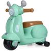 Chicco vespa primavera cavalcabile - moto giocattolo con luci, suoni, ruote rimovibili, max 25 kg - per bambini 1-3 anni, verde acqua