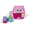 CLEMENTONI/CLEMMY Clementoni - soft clemmy - cat & kitten bucket, mattoncini morbidi