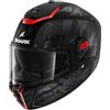 SHARK, Casco Moto Integral SPARTAN RS STINGREY Black / Red KAR, M