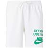 NIKE M NK CLUB KNIT SHORT bianco (100)