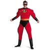 Disguise Mr. Incredible Deluxe Muscle Plus Size Fancy Dress Costume 2X-Large