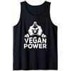 Great Vegan Bodybuilding Sport Health Fo Fun Gym Gorilla Vegan Power Workout Fitness Vegan Lifestyle Canotta