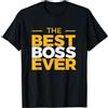 J.Berg Office: Funny Gifts for Coworkers The Best Boss Ever Regali Divertenti Per il Capo Direttore Maglietta