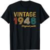 75 Anni Di Compleanno Uomo Donna Regalo 75 Anni Compleanno Donna Uomo Vintage 1948 Originale Regalo Maglietta