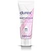 Durex Naturals Lenitivo, Lubrificante Sessuale Intimo, Gel per Rapporti Intimi e Secchezza Vaginale, 100% Ingredienti di Origine Naturale, Con Aloe Vera, 100 ml