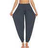 PINSPARK Pantaloni da Yoga Lunghi Harem da Donna Sportivi da Yoga da Jogging curvi Oversize Casual Sportivi Eleganti