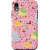 Disney Custodia per iPhone XR Principesse Disney San Valentino & Best Friends