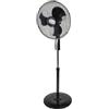 Wintem - Ventilatore a Piantana 45W con Altezza Regolabile, Timer e Telecomando, Base Antiribaltamento