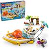 LEGO Sonic The Hedgehog: Tails' Adventure Boat Set di costruzione giocattolo interattivo con personaggi sonici e sci d'acqua, regalo per ragazzi e ragazze dagli 8 anni in su, 76997