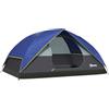 Outsunny 2-4 persone tenda da campeggio, tenda a cupola impermeabile per famiglie, con finestra, 2 tasche, porta di alimentazione, borsa per il trasporto per picnic, escursioni, trekking, campeggio,