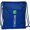 safta F.C. BARCELONA NAVY BLUE - Zaino per sacco sportivo, chiusura con lacci, zaino, ideale per bambini di diverse età, comodo e versatile, qualità e resistenza, 35 x 45 cm, Blu navy, M, Casual