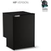 Vitrifrigo C115i CHR HP Frigo-Freezer HP VERSION con nuovo compressore HIGH PERFORMANCE, Porta singola, 115 Litri, Nero, Luce LED, CHROMELOCK, Vent Position integrato, A x L x P 76.6x52.5x56 cm