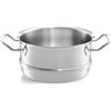 Ⓜ️🔵🔵🔵 Fissler Cestello - Cestello per cottura a vapore, Serie Original-Profi Collection, Diametro 20 cm, Fino al 90% acciaio inox 18/10 riciclato, Manici in acciaio inox, Fondo Fissler CookStar