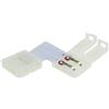Optonica 6620 connettore angolare per striscia led 5050 10mm 2 pin angolo retto