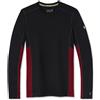 Smartwool Maglietta da uomo Smartwool Merino Sport 150 Long Sleeve Crew Red/Black XL