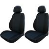 Cora manufacturing Coprisedili anteriori Fast&Smart tg. speciale tess. misto cotone avio/nero