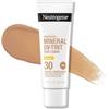 Neutrogena Purescreen+ Tinted Sunscreen for Face with SPF 30, Broad Spectrum Mineral Sunscreen with Zinc Oxide and Vitamin E, Water Resistant, Fragrance Free, Medium, 1.1 fl oz