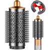 YTCHYYSK Spazzola Rotonda per Volumizzare Nickel e Spazzola per la Pulizia del Filtro compatibile con Dyson Airwrap, Strumento per Volumizzare i Capelli, Parte No. 969489-01 970750-01