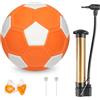 Clvsyh Pallone Da Calcio A Curva 20cm, Calcio Flessibile Per Bambini, Pallone Da Calcio Leggero Con Pompa, Pallone A Effetto, Regalo Per Bambini Di 6-12 Anni Che Amano Il Calcio