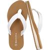 HAOLIRA Infradito Donna Moda Estive Comode Sandali da Spiaggia Leggero Ciabatte Pantofole all'Aperto Supporto Arco Plantare Flip Flop Antiscivol Gomma Suole