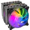 Mars Gaming ML-ONE120 Nero, Raffreddamento a Liquido CPU, TDP 200W, Infinity Mirror, Ventola FRGB Silenziosa, Universale Multisocket