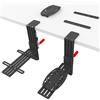 HUYE Supporto hotas per sistemi a gas e Hotas Logitech X56, X52, X52 Pro, per Thrustmaster T Flight HOTAS, Thrustmaster T.16000M, Thrustmaster TCA, Hotas Desk Mount per il joystick gioco Flight Sim