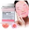 Angeland Polvere di Maschera Gelatina per Viso, Maschera in Gelatina Peel-off, Idratante e Nutriente Mask Peel-Off per Viso, Professionale Jelly Mask Polvere per la Cura della Pelle 23 Fl Oz (Rose)