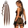 CAISHA HEZ106 - Extension per capelli lisci, 75 cm, colore marrone