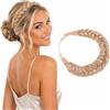 CAISHA Treccia Ciocca Di Capelli Fascia Per Capelli Accessori Per CapelliMiscela biondo chiaro #27/613A HZ215