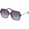 GUESS GU7845 Occhiali, Shiny Black, 57 Donna