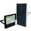DISCORAMA FARO LED CON PANNELLO A RICARICA SOLARE, ALTA POTENZA ED ILLUMINAZIONE, FARETTO LUCE FREDDA DA ESTERNO IP66 10W 25W 40W 60W 100W 200W 300W (300)