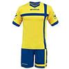 Givova Croce, Kit Calcio Unisex - Adulto, Multicolore (Giallo/Royal), M
