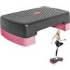Generico Stepper Aerobico,Stepper Regolabile In Altezza Per Esercizi - Attrezzatura 45 cm per Allenamento Cardio Casa e Palestra Domestica
