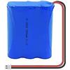JJoias Batteria Ricaricabile Agli Ioni Di Litio Da 11.1 V 18650 3800 Mah Con Spina Xh E Per Batteria Esterna Torcia Fai-da-te. 1 Pezzo