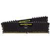 Corsair CMK16GX4M2B3000C15 Vengeance LPX Memorie XMP 2.0 per Desktop a Prestazioni Elevate, 16 GB (2 X 8 GB), DDR4, 3000 MHz, 1.35V, C15, Nero, dissipatore calore
