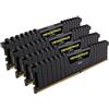 Corsair Vengeance LPX Memorie per Desktop a Elevate Prestazioni, 64 GB (4 X 16 GB), DDR4, 3000 MHz, C16 XMP 2.0, Nero