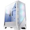 MSI Case MSI MAG FORGE 320R WHITE AIRFLOW - Mid Tower ATX, pannello laterale in vetro temperato, Ventole ARGB e sch...